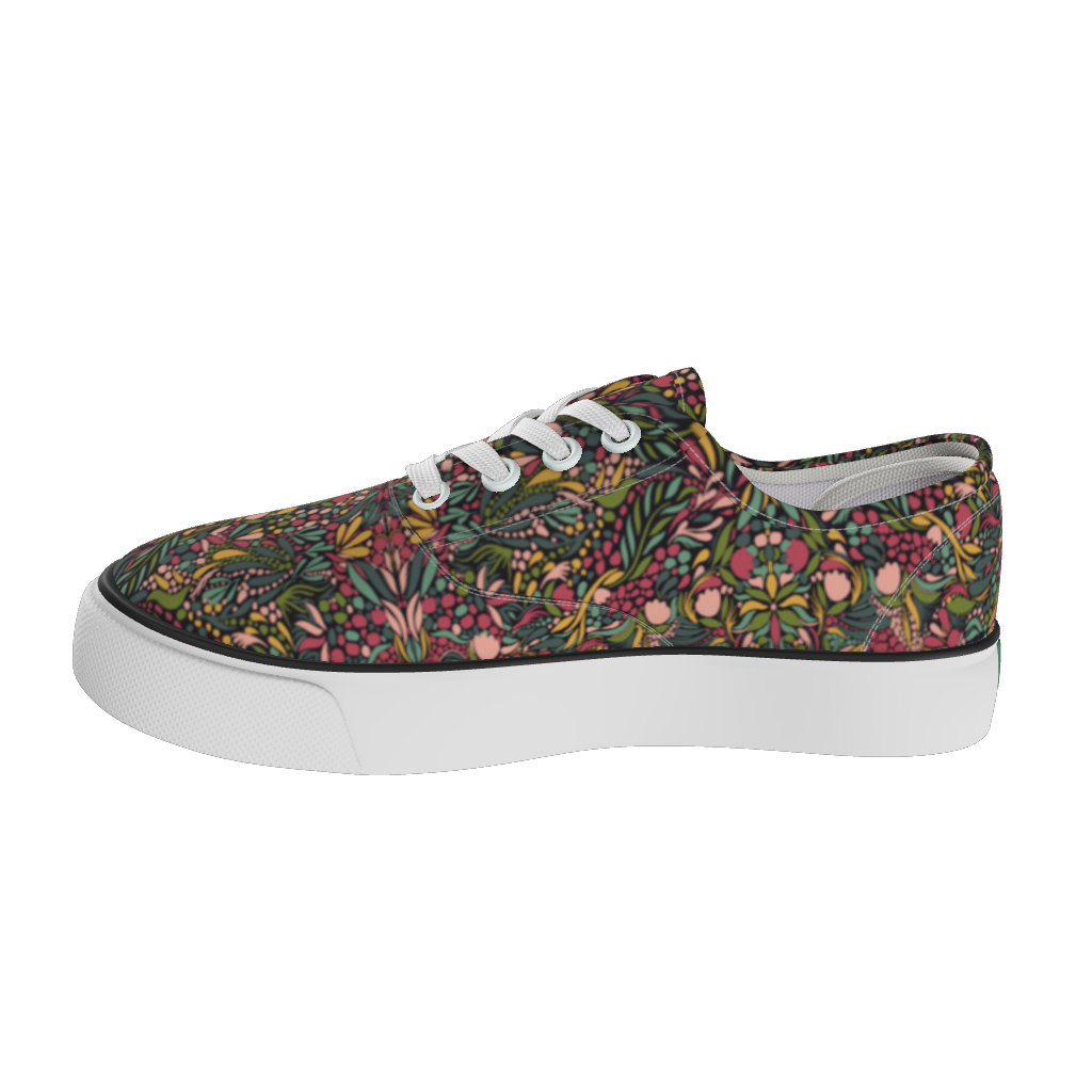 Little Floral Black Skater