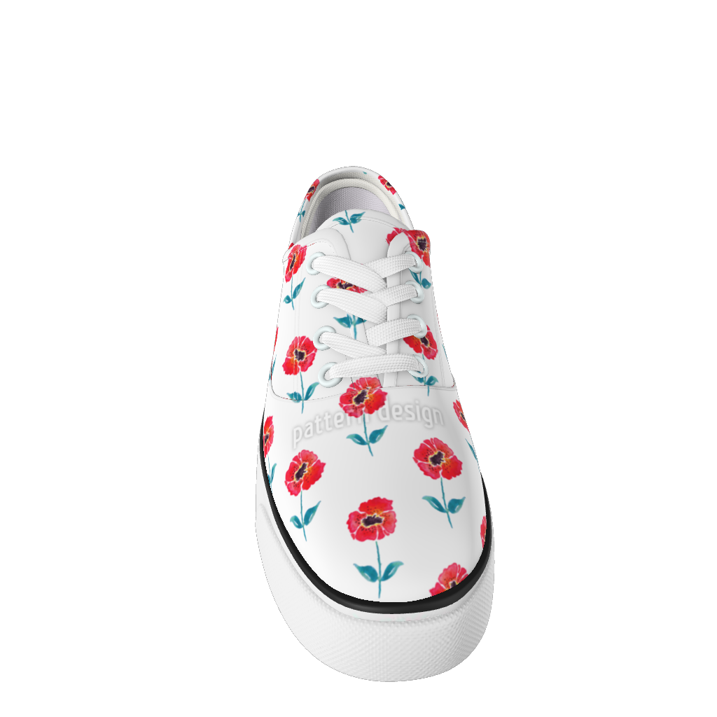 Floral Sweet Amapolas Skater