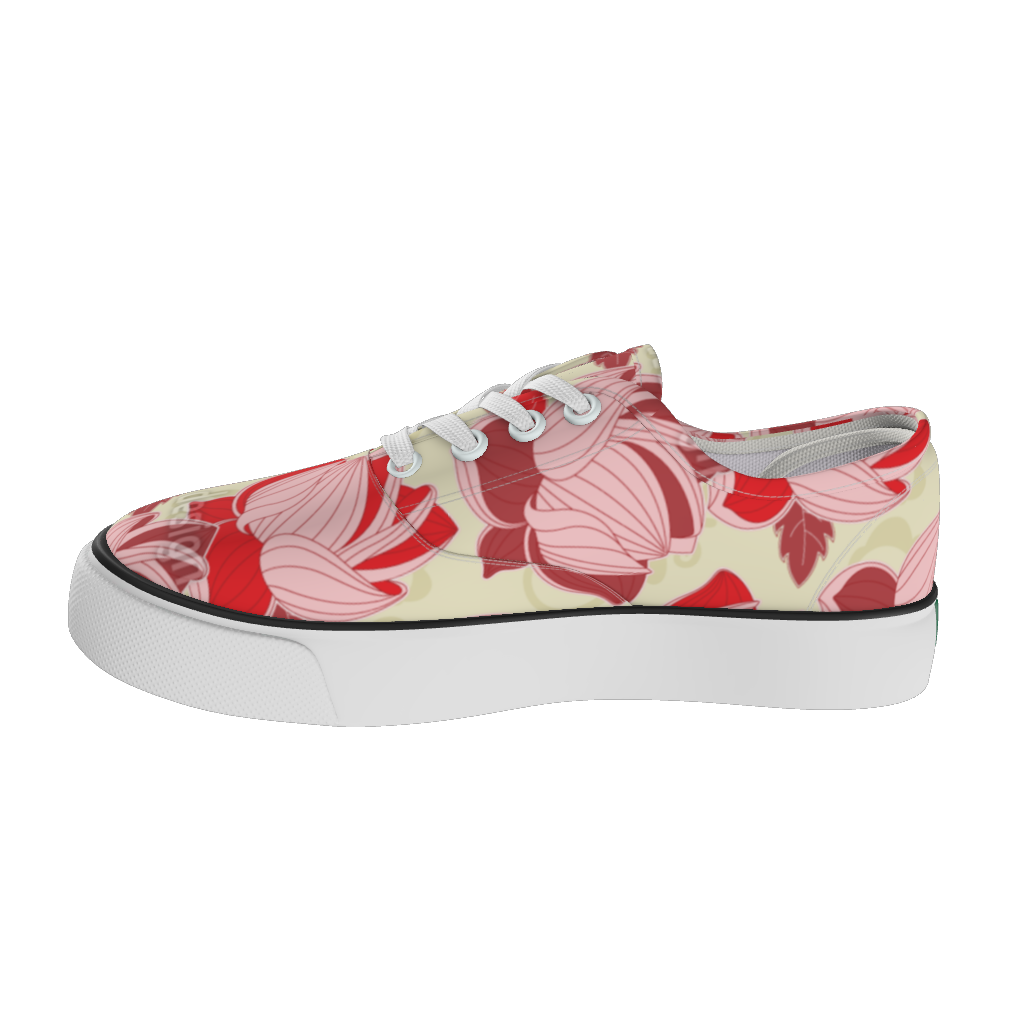 Floral Lotus Flowers Skater