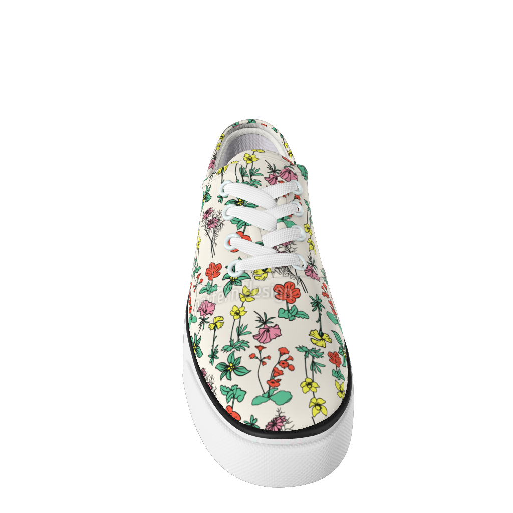 Floral Happy Garden Skater